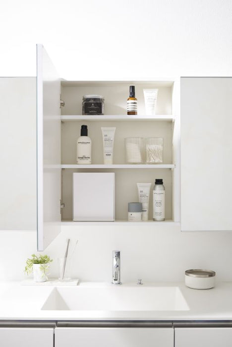 Yamazaki Zelfklevend Badkamer Prullenbakje - Tower - Wit