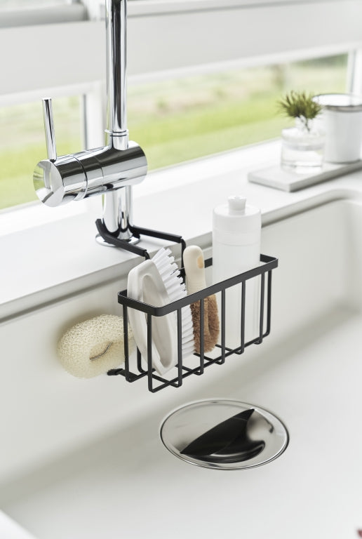 Yamazaki Hangende Gootsteenorganizer - Tower - Zwart