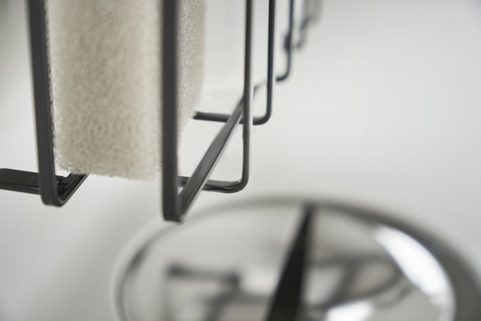 Yamazaki Hangende Gootsteenorganizer - Tower - Zwart