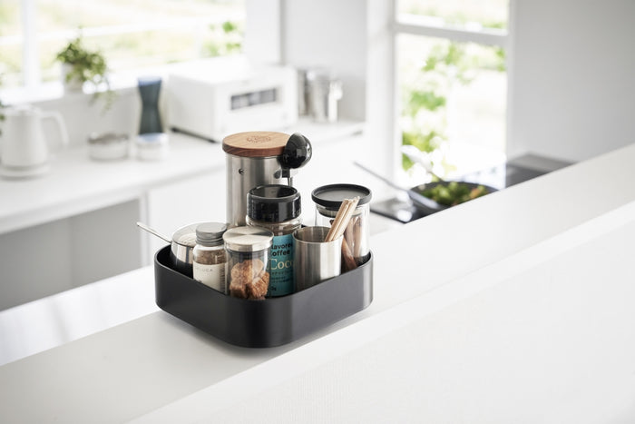 Yamazaki Draaiend Opbergrek - Tower - Zwart