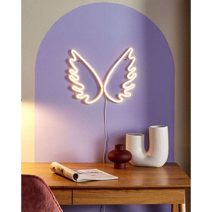 Beliani - GABRIEL - LED decor - Wit - Synthetisch materiaal