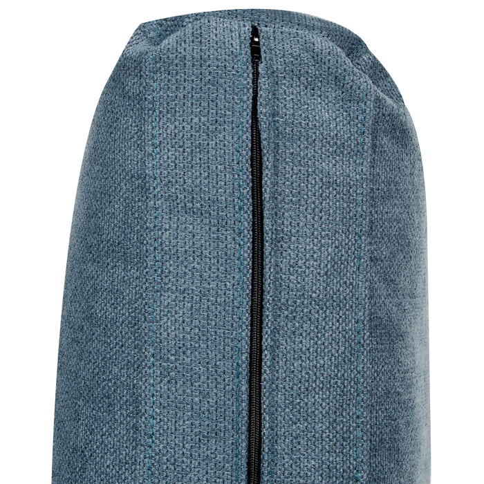 Beliani - VINTERBRO - Hoekbank - Blauw - Rechtszijdig - Polyester