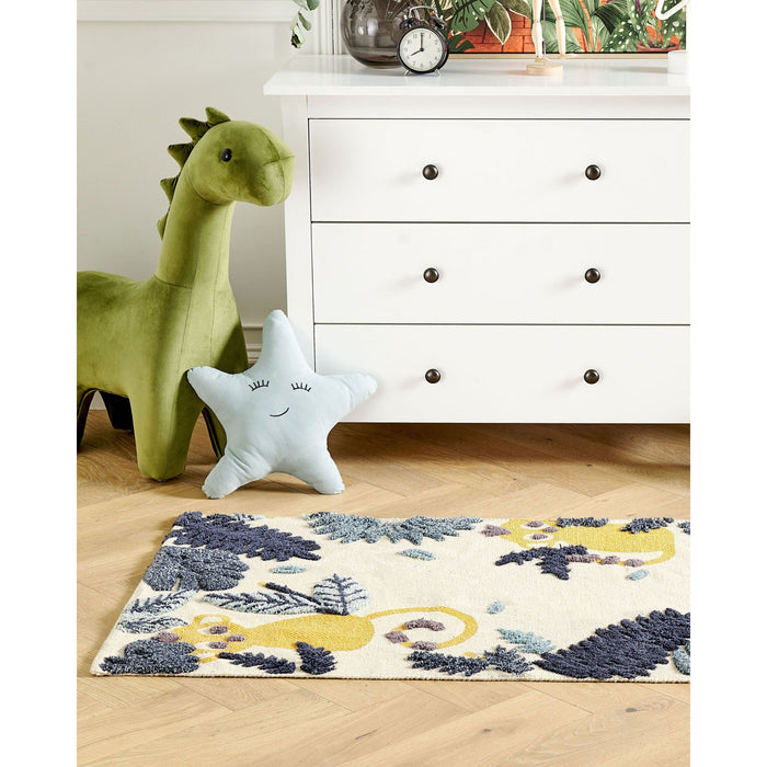 Beliani - NAIBOS - Vloerkleed - Multicolor - Katoen