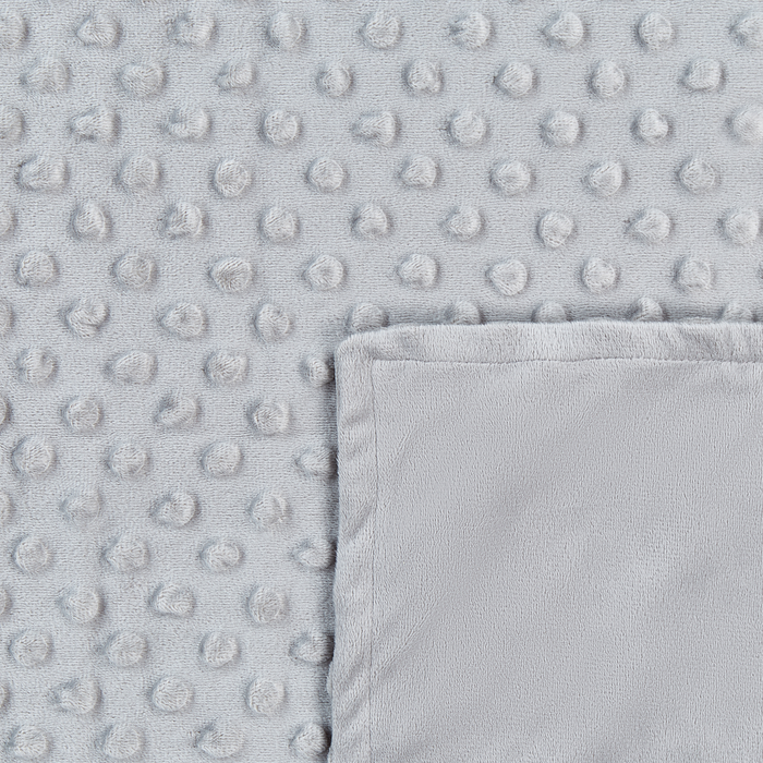 Beliani-CALLISTO-Verzwaringsdeken hoes-Grijs-120 x 180 cm-Polyester