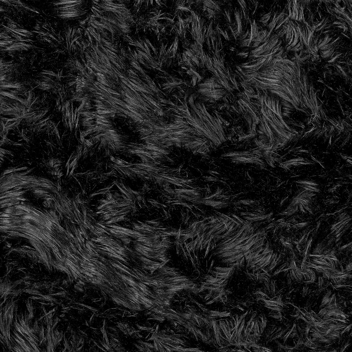 Beliani - DELICE - Plaid - Zwart - 150 x 200 cm - Acryl