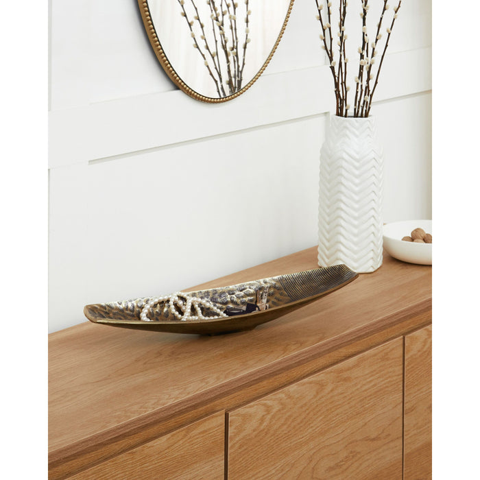 Beliani - TINOS - Decoratieve schaal - Goud - Metaal