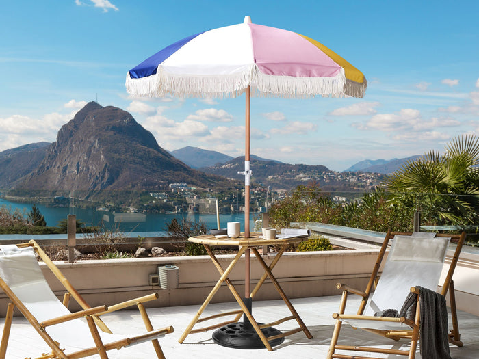 Beliani - MONDELLO - Parasol - Multicolor - Polyester