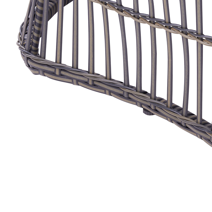 Beliani - MESYNA - Bistro set - Beige - PE rotan