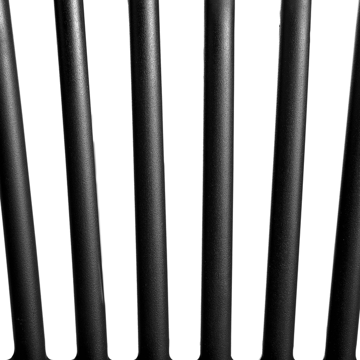 Beliani - GELA - Tuinstoel set van 4 - Zwart - Polypropyleen