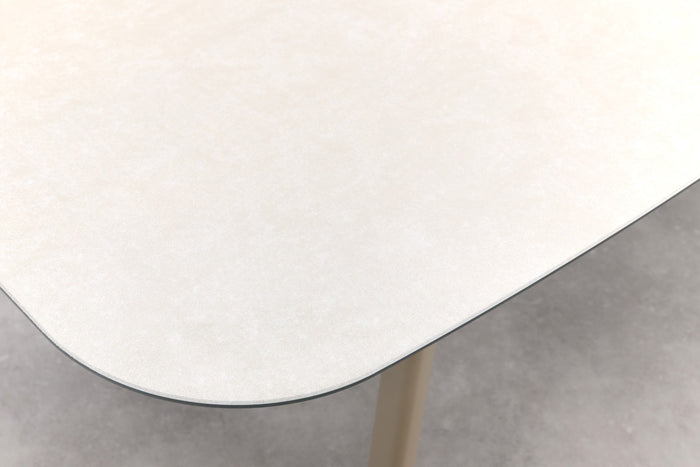 Taste Manolo tuintafel 240x103 cm. - Deens ovaal - Latte