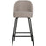 WOOOD Vogue Barkruk H 89 cm - Geweven Stof - Sand