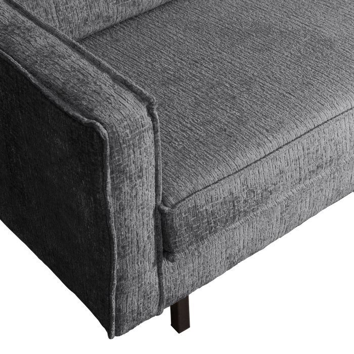 WOOOD Hoekbank Rechts Rodeo - Velvet - Mountain - 85x266x213