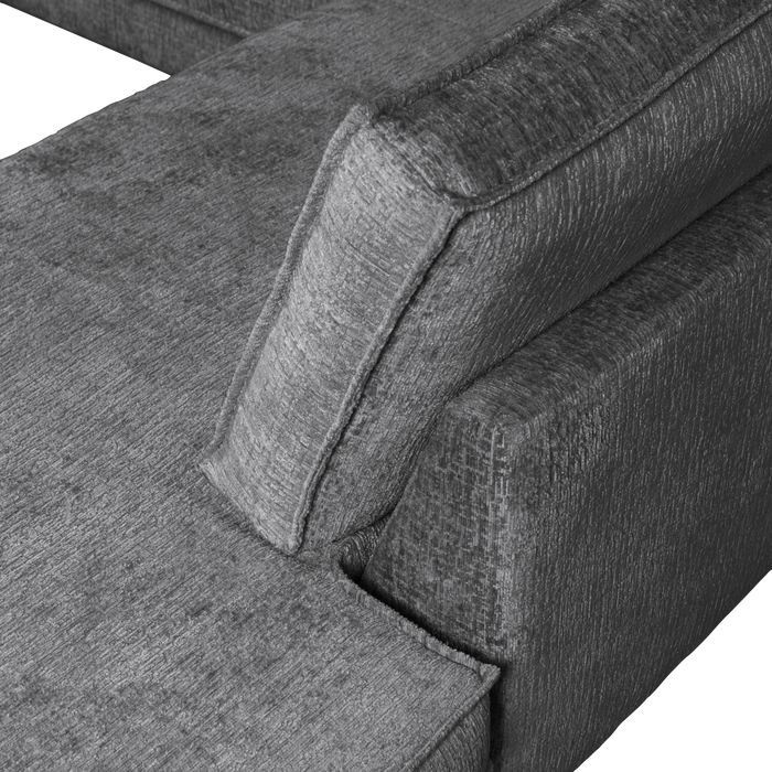 WOOOD Hoekbank Rechts Rodeo - Velvet - Mountain - 85x266x213