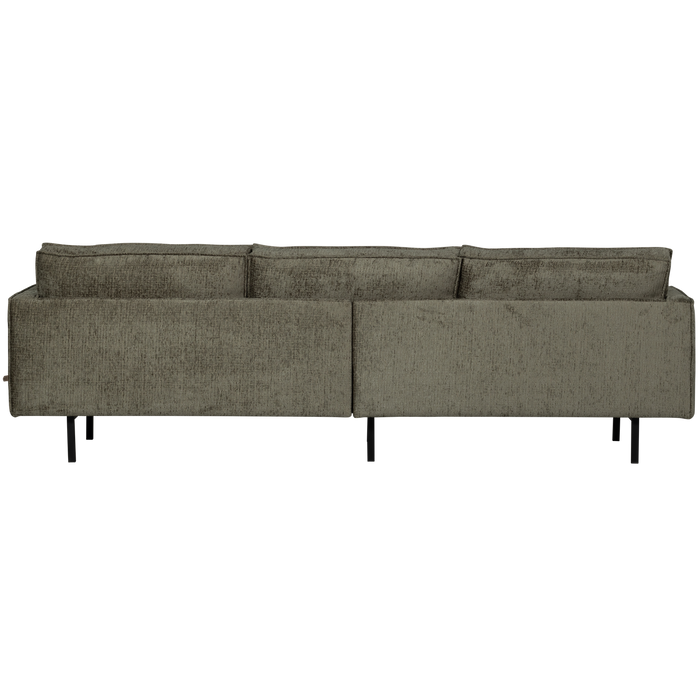 WOOOD Rodeo 3-Zits Bank - Structure Velvet - Frost - 85x277x86