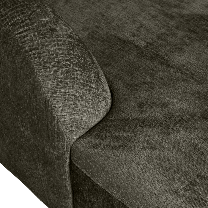 WOOOD Sloping Hoekbank Links - Velvet - Frost