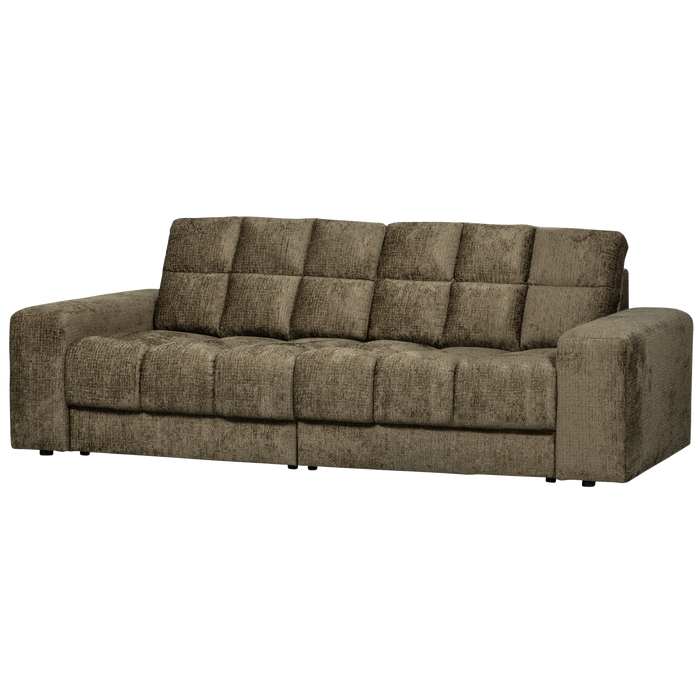 WOOOD Second Date 2-zits Bank - Structure Velvet - Bonsai