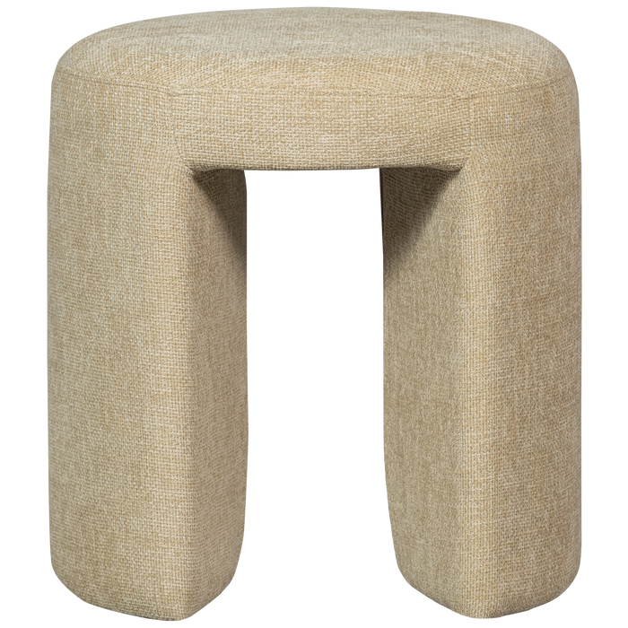 WOOOD Charlie Kruk - Chenille - Naturel - 47x45x45