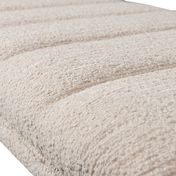 WOOOD Traffic Bankje - Stof - Naturel - 47x163x51