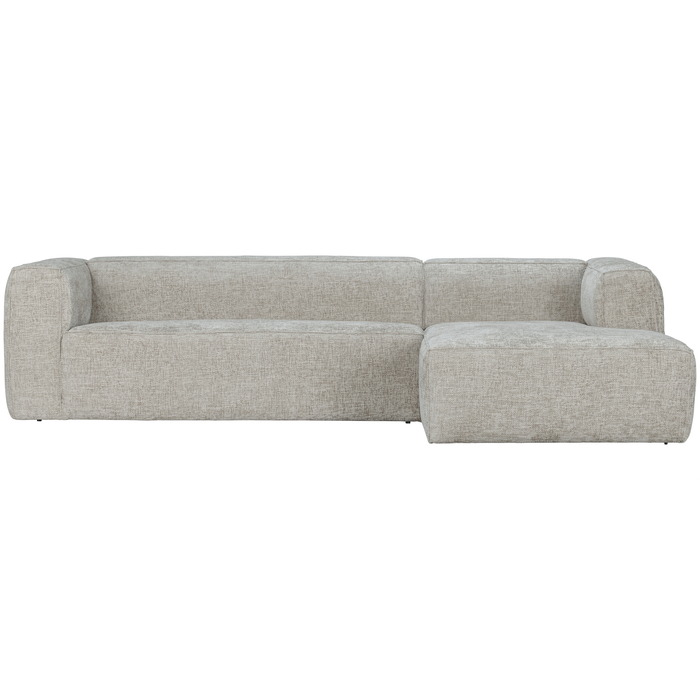 WOOOD Bean Hoekbank met Chaise Longue Rechts - Melange - Naturel