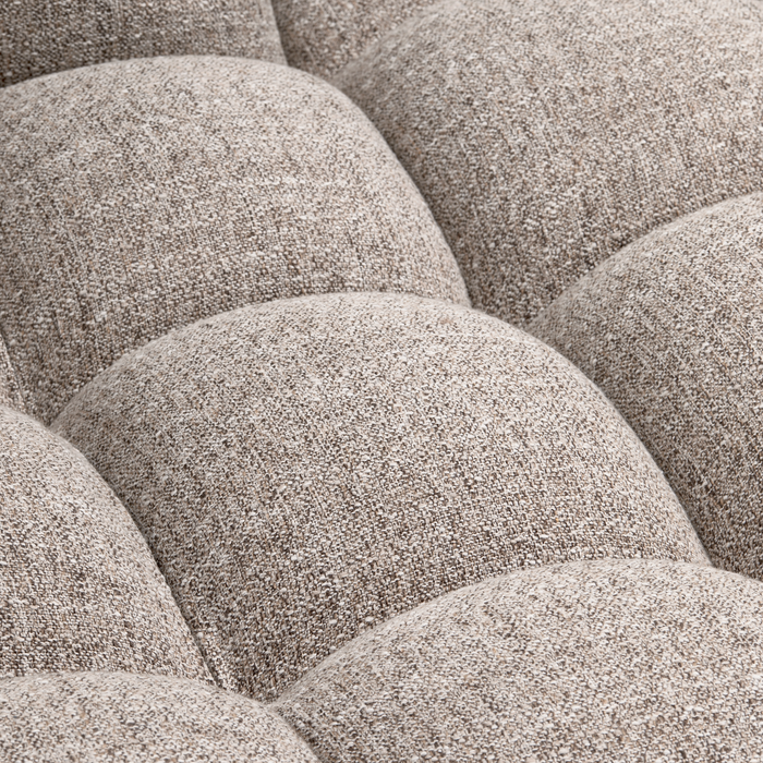 WOOOD Allure Chaise Longue Bank Rechts - Polyester - Klei - 79x324x165