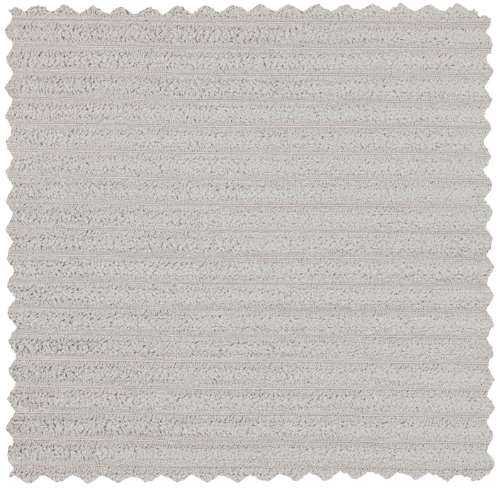 WOOOD Bean Fauteuil - Grove Ribstof - Naturel - 74x146x98