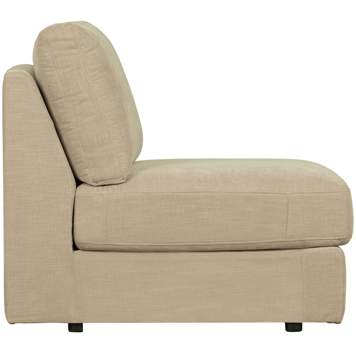 vtwonen Family 1-Zits Bank Element Zonder Arm - Polyster - Zand