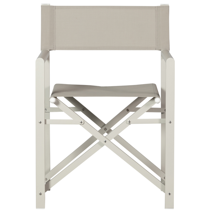 vtwonen Director Tuinklapstoel - Aluminium - Dust - 81x56x49