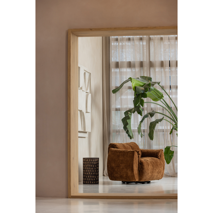 WOOOD Perry Kruk - Hout - Donkerbruin - 49x30x30