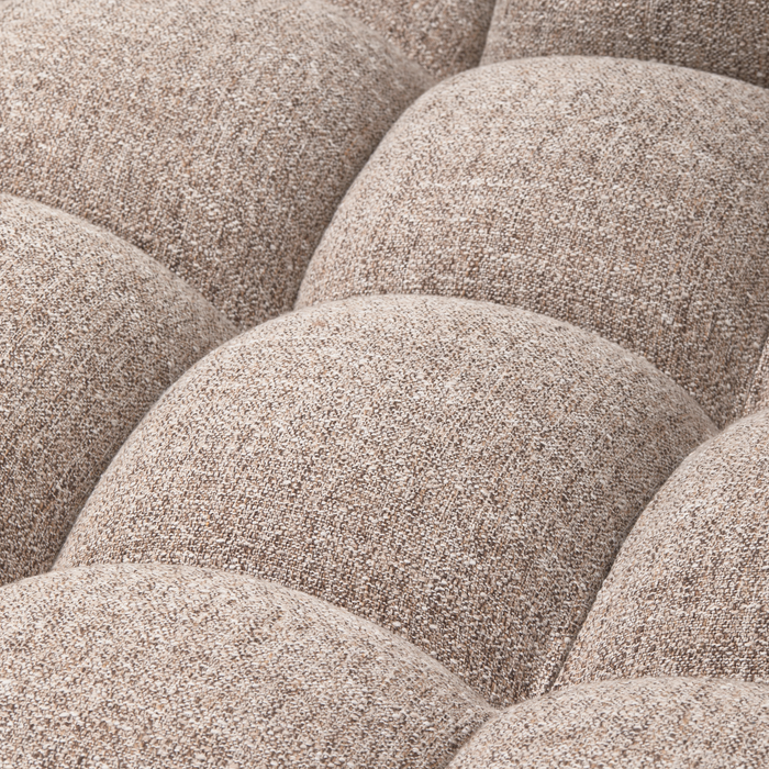 WOOOD Allure Chaise Longue Bank - Polyester - Bruin Melange-79x324x165