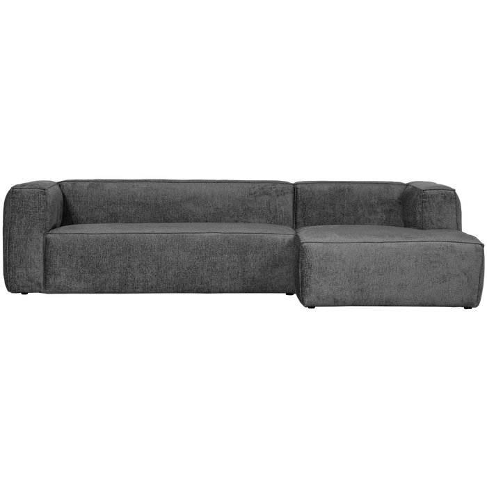 WOOOD Bean Hoekbank met Chaise Longue Rechts - Velvet - Cloud Sky