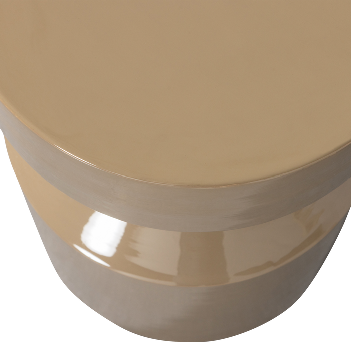 WOOOD Ferry Bijzettafel - Metaal - Sponge - 47x30x30