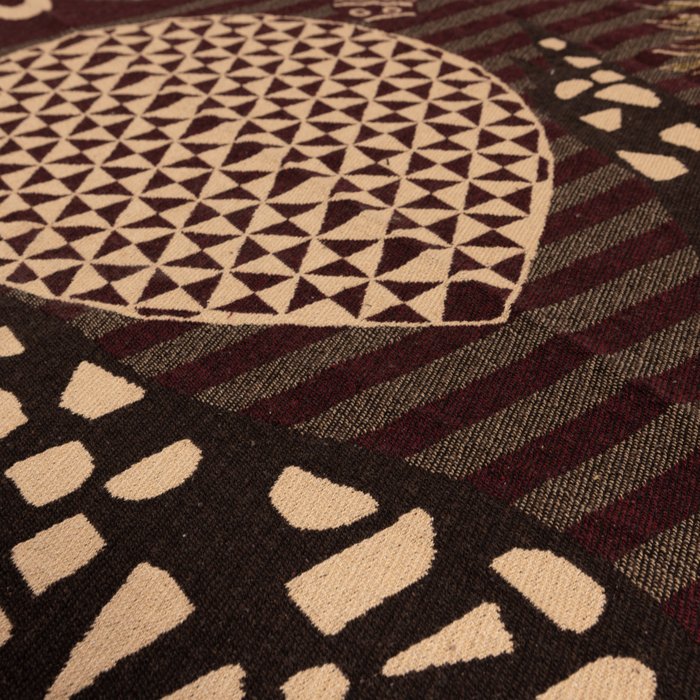 WOOOD Devote Jacquard Plaid - Katoen - Multiekleur - 1x130x170