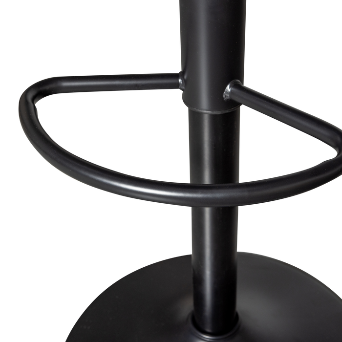 WOOOD Isaac Barkruk - Metaal - Zwart - 81x39x39