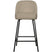 WOOOD Vogue Barkruk H 89 cm - Polyester - Beige