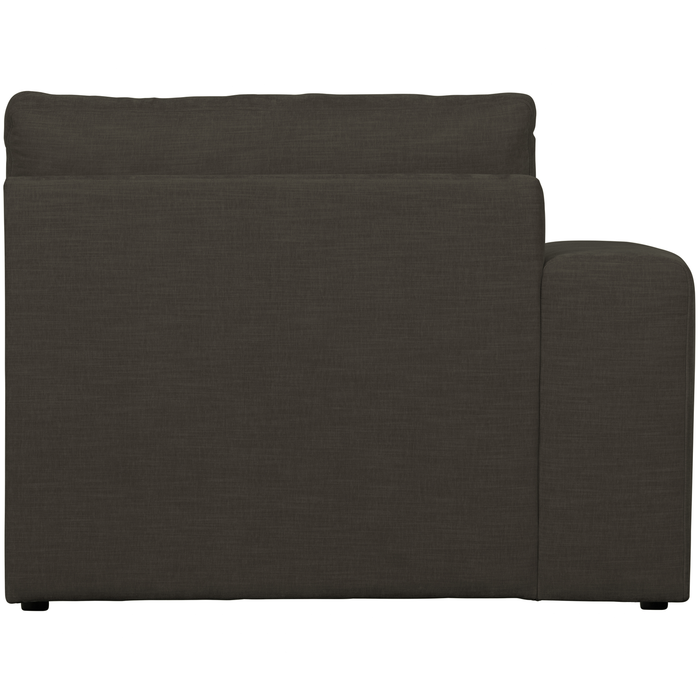 vtwonen Family 1-Zits Bank Element Arm Links - Polyester - Antraciet