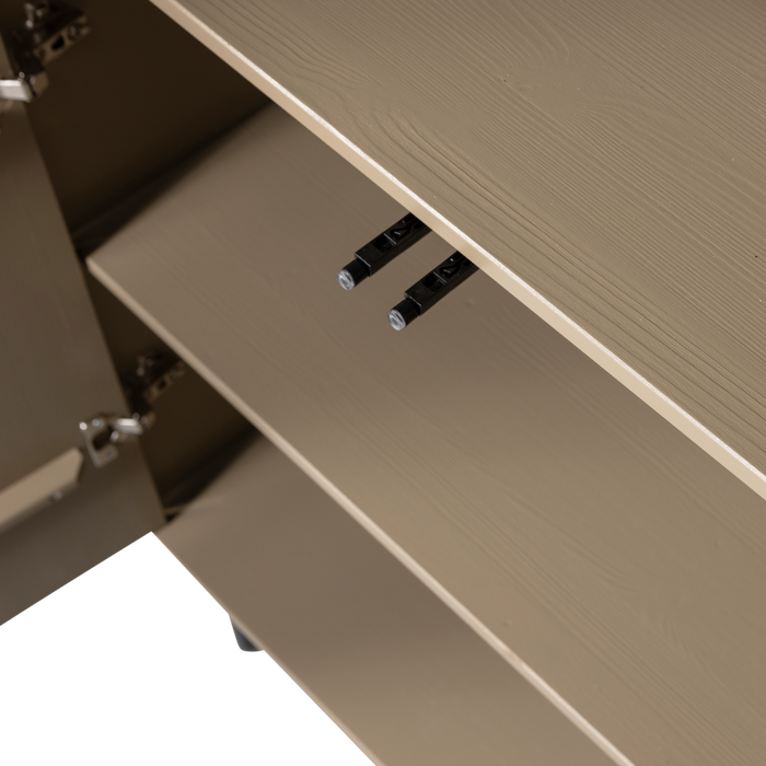 WOOOD Cadiz Opbergkast - Grenen - Mud - 135x85x40