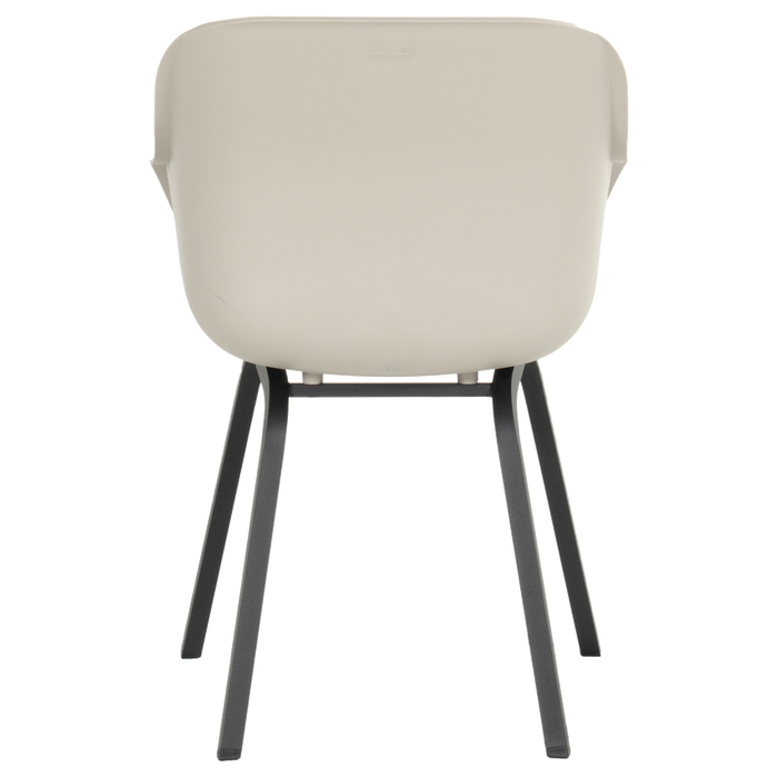 Hartman Le Soleil Tuinstoel Set van 2 - Taupe/Zwart