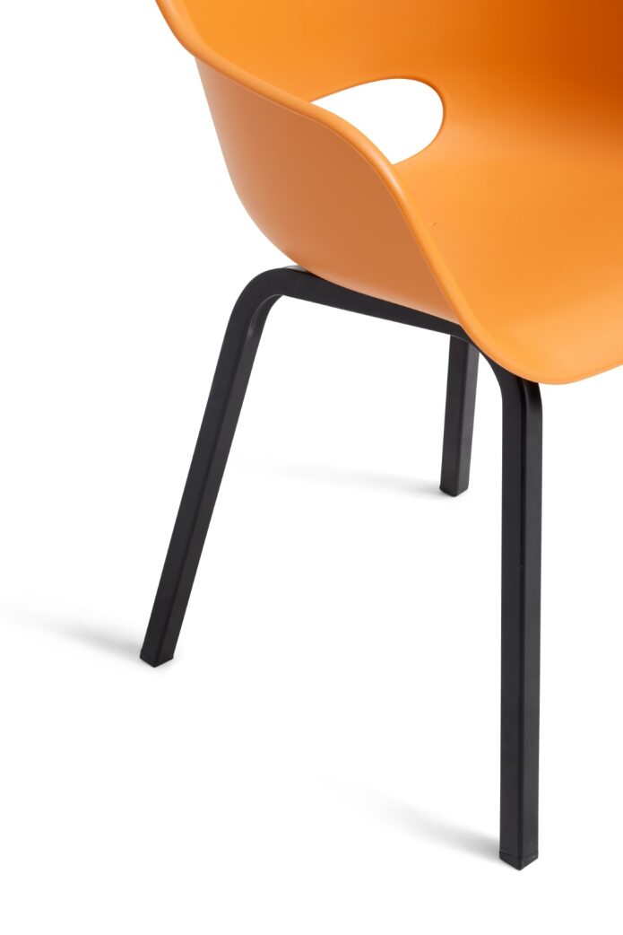 Keter Noa Tuinstoel - 2 stuks - 55x56.5x80cm - metalen onderstel