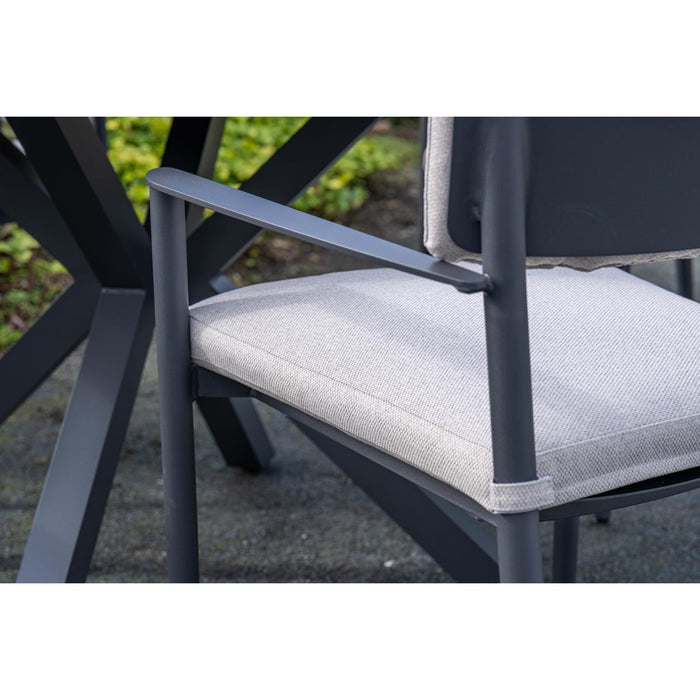 Garden Impressions Dane tuinstoel desert sand - 2 stuks