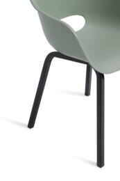 Keter Noa Tuinstoel - 2 stuks - 55x56,5x80cm - Vintage Green