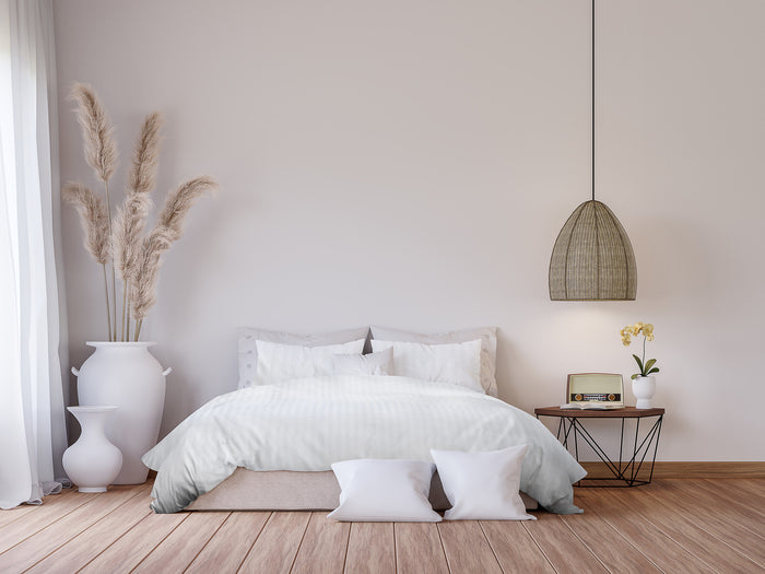 Ten Cate Katoensatijnen Dekbedovertrek - 140x200|220 - Wit