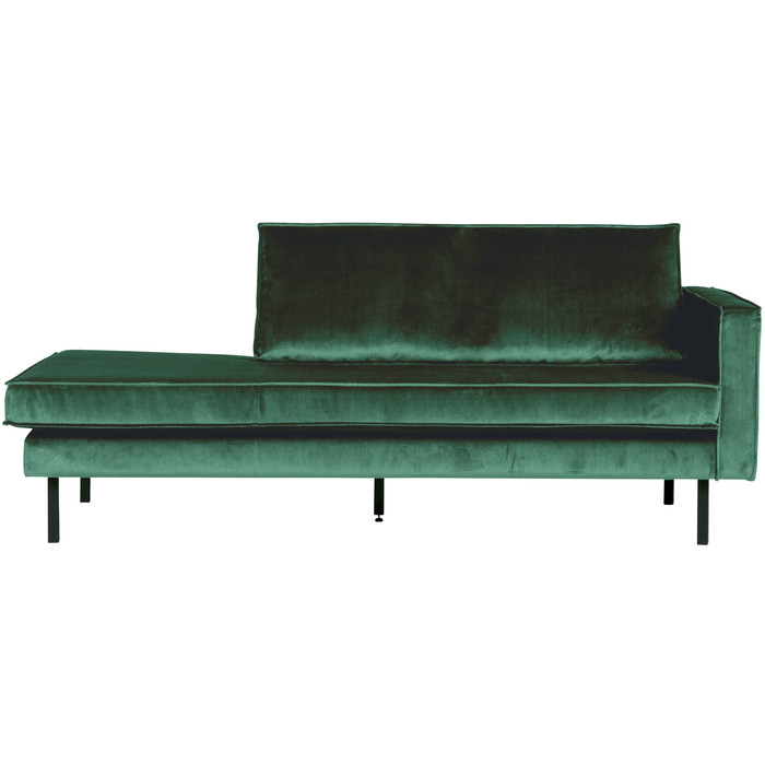 WOOOD Rodeo Daybed Rechts - Velvet - Green Forest - 85x203x86