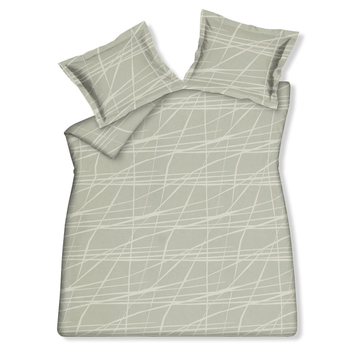 Dekbedovertrek Meaningful Smoke Green | 240 cm x 240 cm | Groen