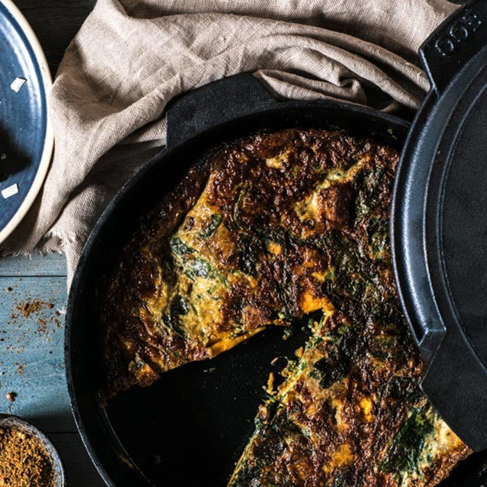 Cast Iron Skillet Big Green Egg 27 cm - Mini, S and M