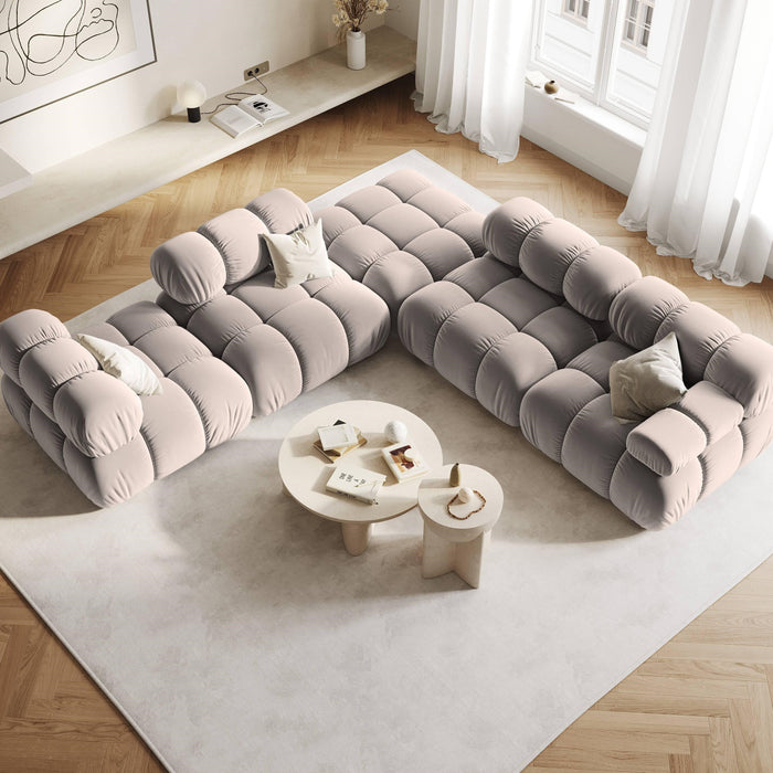Milo Casa Tropea Modulair Bank Element - Middenstuk - Beige