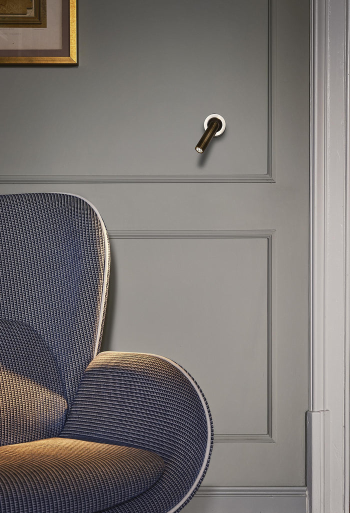 Marset Ledtube mini spot wandlamp LED zwart