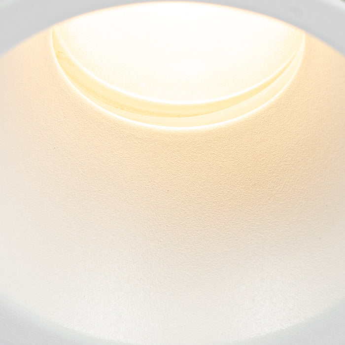 QAZQA Moderne inbouwspot wit 35 mm IP44 - Dept