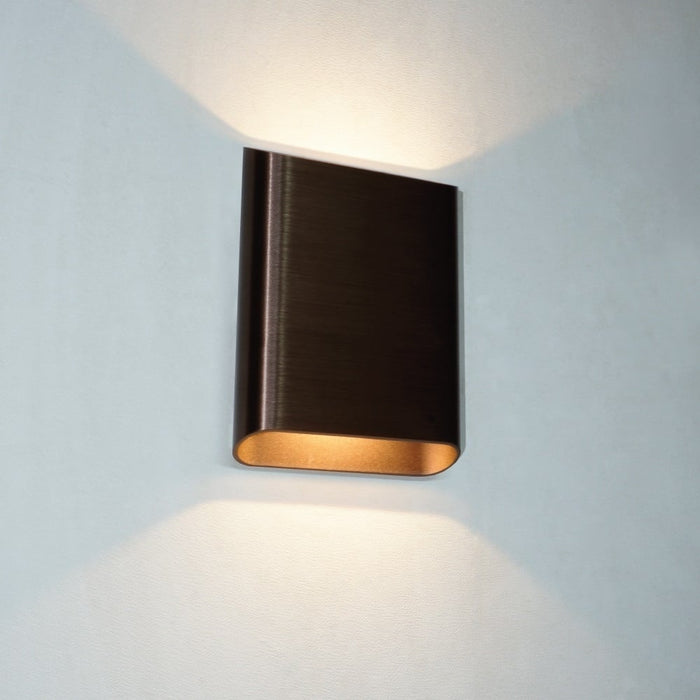 Artdelight Wandlamp Diaz-L Brons Koper Led 2 x 6Watt