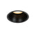 QAZQA Moderne inbouwspot zwart GU10 50mm IP44 - Dept