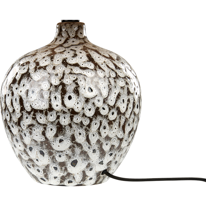 Beliani - YUNES - Tafellamp - Zwart|Wit - Keramiek